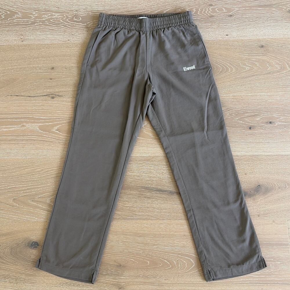Elwood Pants Elasticated Waist Dume Size S Tan Cream